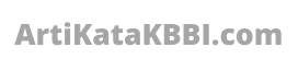 Arti Kata KBBI